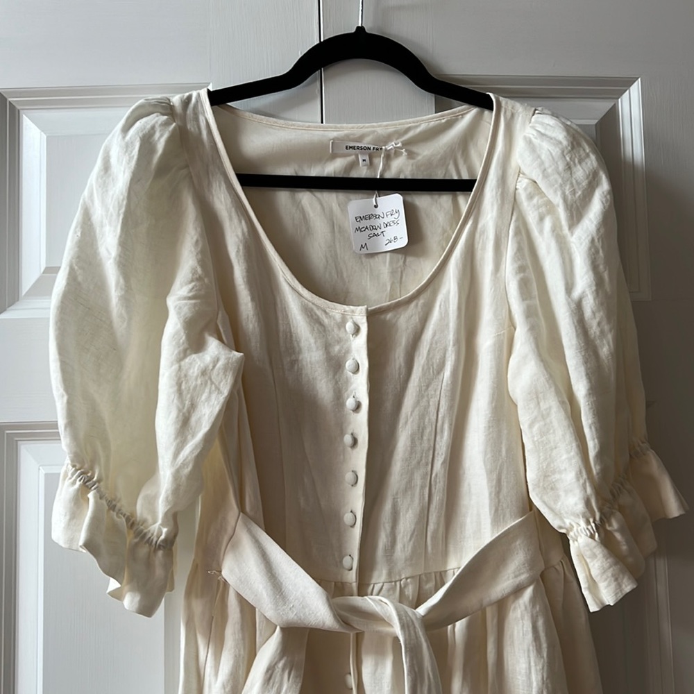 NWT Emerson Fry Meadow Dress in Salt